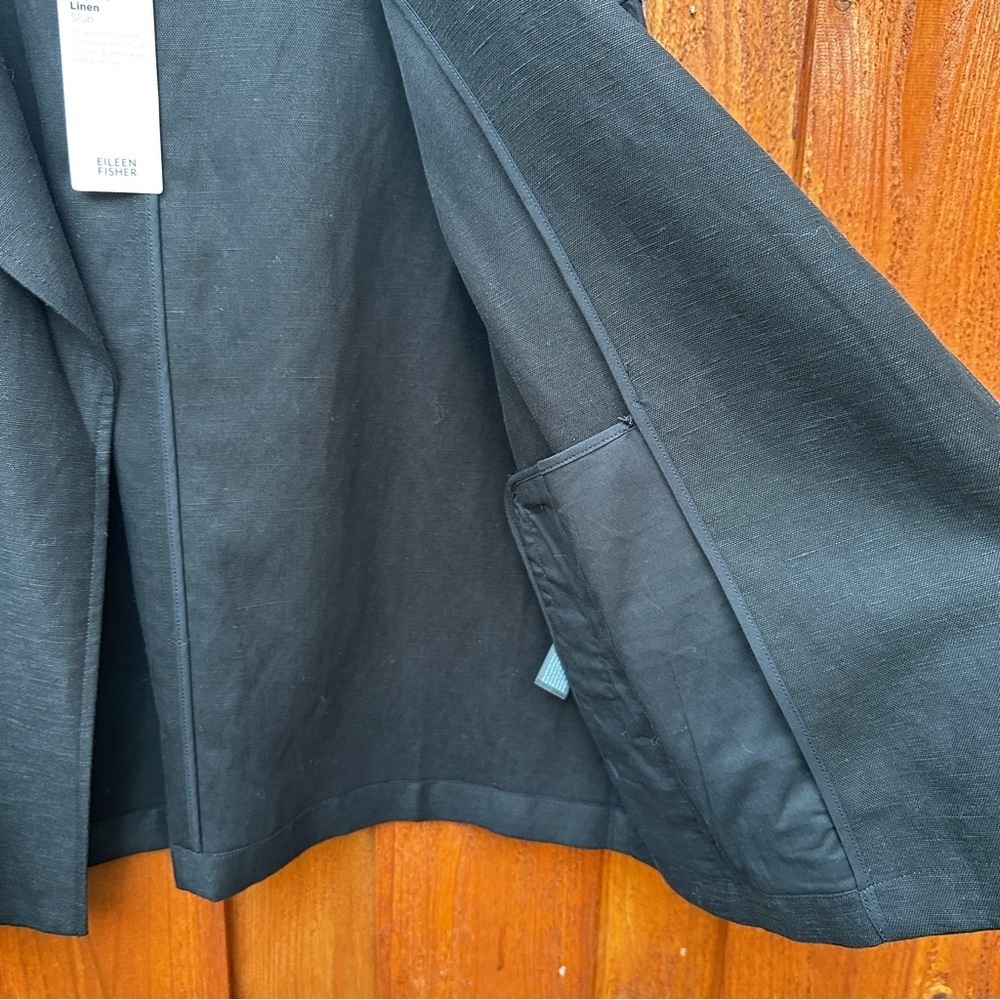 Eileen Fisher open front jacket - Picture 5 of 6